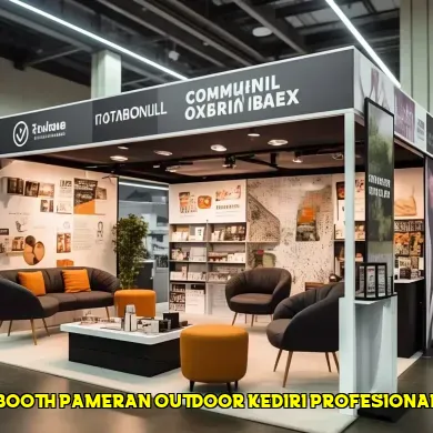 booth pameran outdoor kediri profesional
